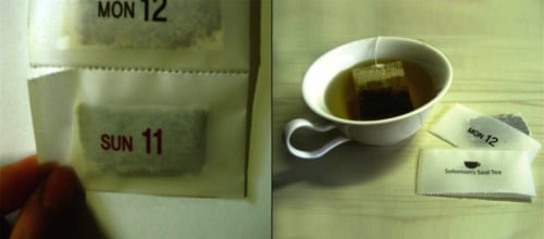 Calendars Teabags