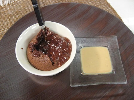 Moelleux au chocolat parfumé au thé